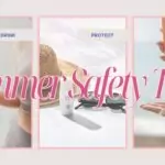 How to Stay Safe in the Summer Heat – ALGSO’s Sun Smart Guide blog banner: Summer Safety Tips written in big across 3 pictures of water, hat and sunglasses and sunscreen